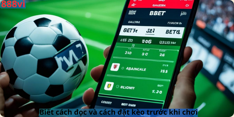 Biết cách đọc và cách đặt kèo trước khi chơi